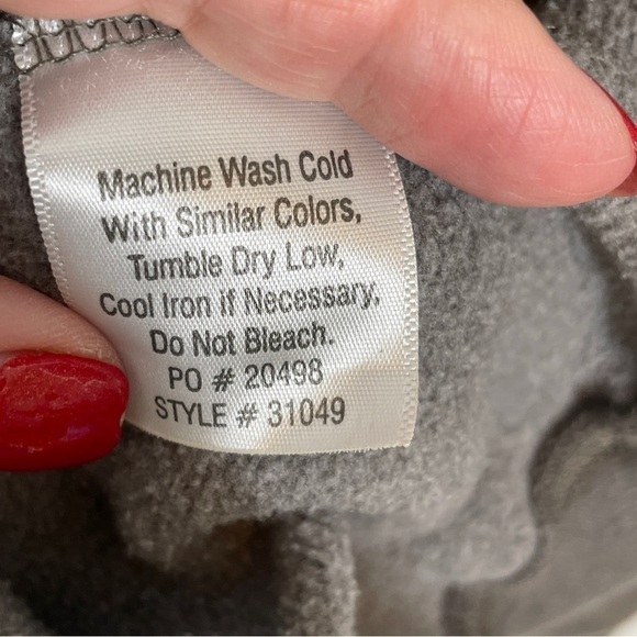 Ouray Crested Butte Colorado Grey/Pink Hoodie Kangaroo Pocket Size XL - Picture 10 of 12